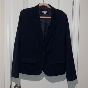 Navy blue blazer